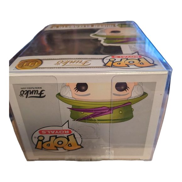 Funko Pop! Royals: QUEEN ELIZABETH II (Green Dress) #01 NEW - Picture 6 of 7